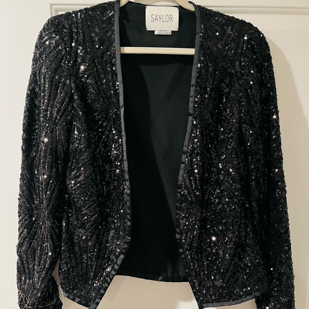 Saylor Sequin Jacket - image 1